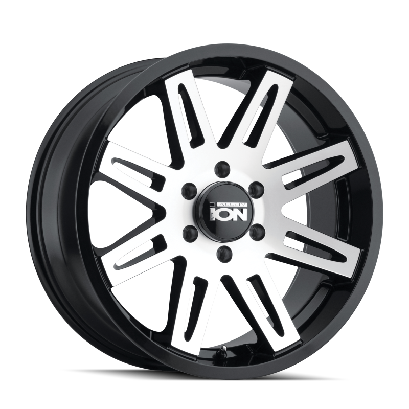 ION Type 142 20x9 / 8x165.1 BP / 18mm Offset / 130.8mm Hub Black/Machined Wheel - 142-2981B18