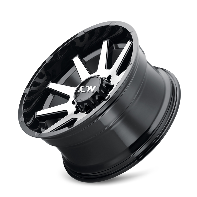 ION Type 143 20x10 / 6x139.7 BP / -19mm Offset / 106mm Hub Black/Machined Wheel - 143-2183BM