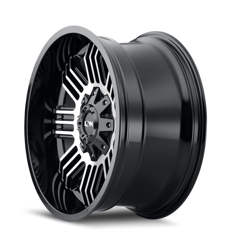 ION Type 144 20x10 / 6x135 BP / -19mm Offset / 106mm Hub Black/Machined Wheel - 144-2137B