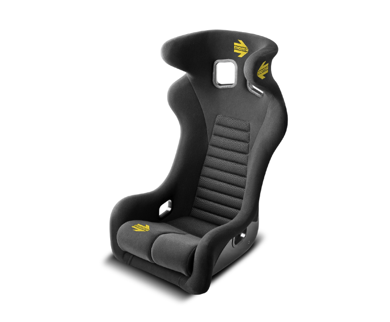 Momo Daytona XL Seats (FIA 8855-1999) - Black Hardshell - 1074BLK