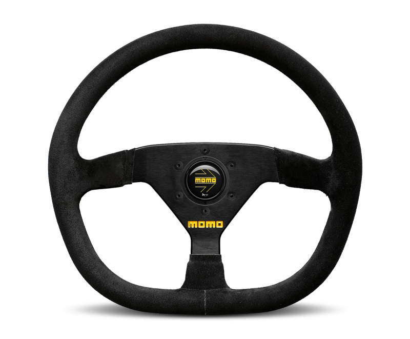 Momo MOD88 Steering Wheel 350 mm -  Black Suede/Black Spokes - R1988/35S