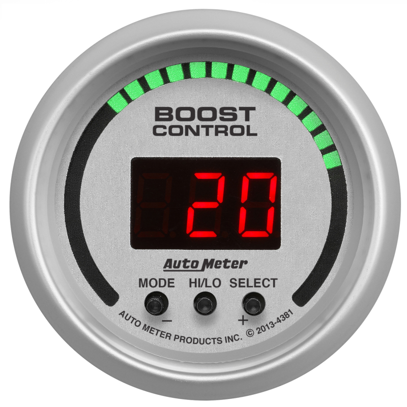 Autometer Ultra-Lite 52mm 30inHG/30psi Digital Boost Controller - 4381