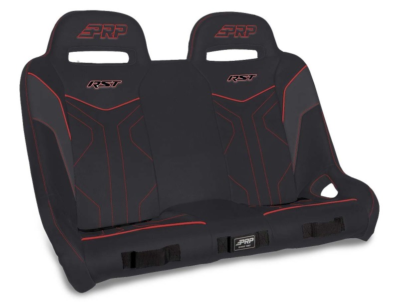 PRP Polaris RZR XP4 1000/XP4 Turbo/XP4 Turbo S RST Rear Suspension Bench- Black/Red - A4901-204