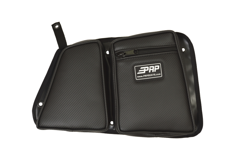 PRP Polaris RZR Rear Door Bag with Knee Pad for Polaris RZR/(Passenger Side)- Black - E41-210