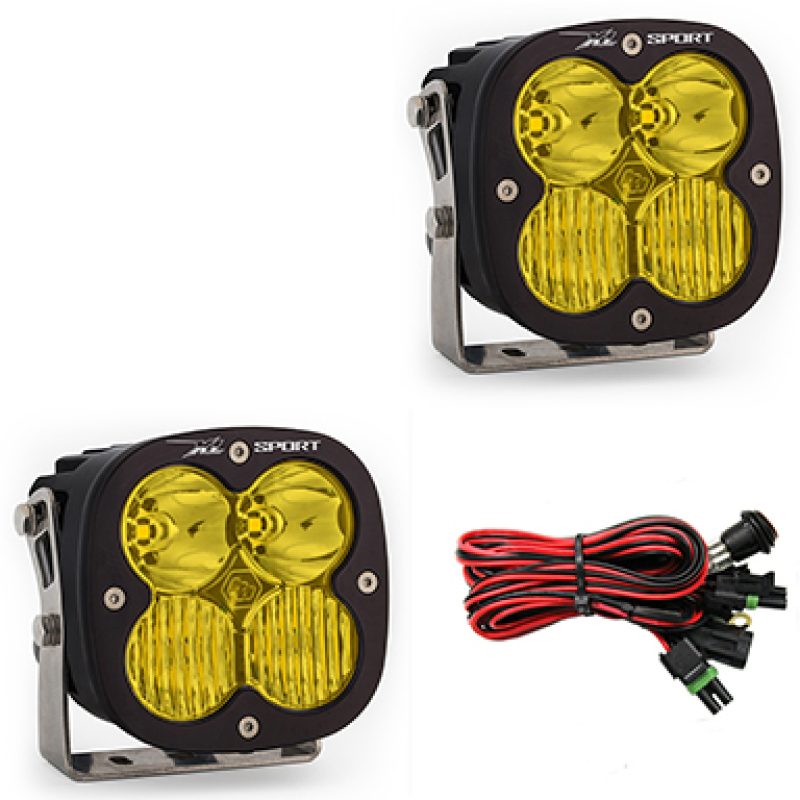 Baja Designs XL Sport Series Driving Combo Pattern Pair LED Light Pods - Amber - 567813