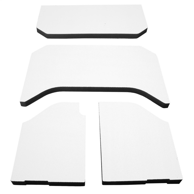 DEI 11-18 Jeep Wrangler JK 4-Door Headliner White 4 Piece - 50141