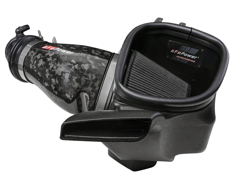 aFe 2021 Dodge Durango SRT Hellcat Track Series Carbon Fiber Cold Air Intake System w/ Pro 5R Filter - 57-10028K