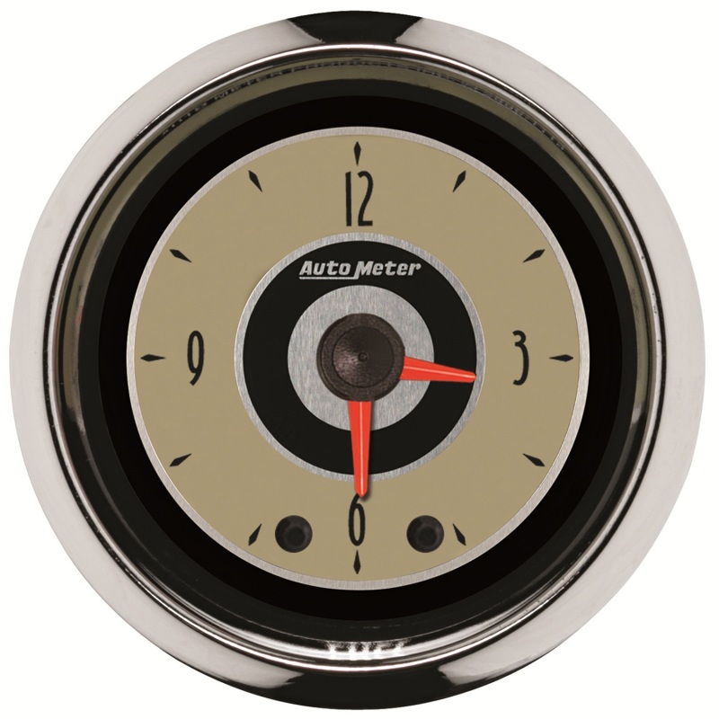 AutoMeter Gauge Clock 2-1/16in. 12HR Analog Cruiser - 1185