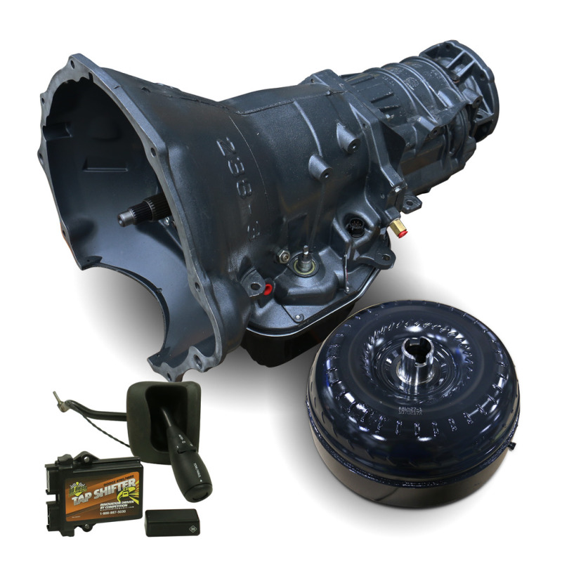 BD Diesel 03-04 Dodge Cummins 4WD w/ TapShifter 48RE Trans & Converter Stage 4 Package - 1064194SST