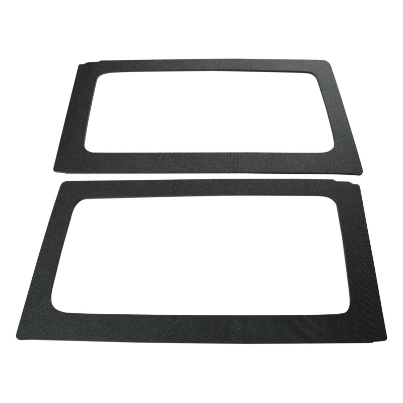 DEI 11-18 Jeep Wrangler JK 2-Door Rear Side Window - Black - 50152