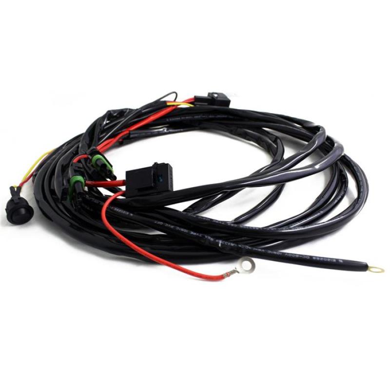 Baja Designs OnX6/S8/XL Pro/Sport Wire Harness (2 Light Max) - 640115