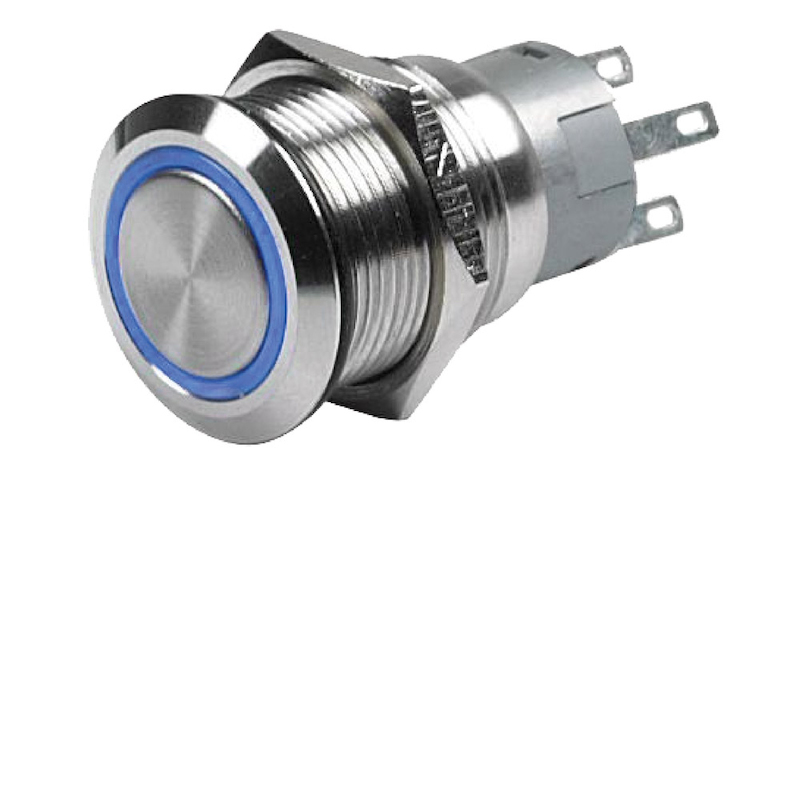Hella Switch Momentary Ring 12V Blue 8Hg - 958455211