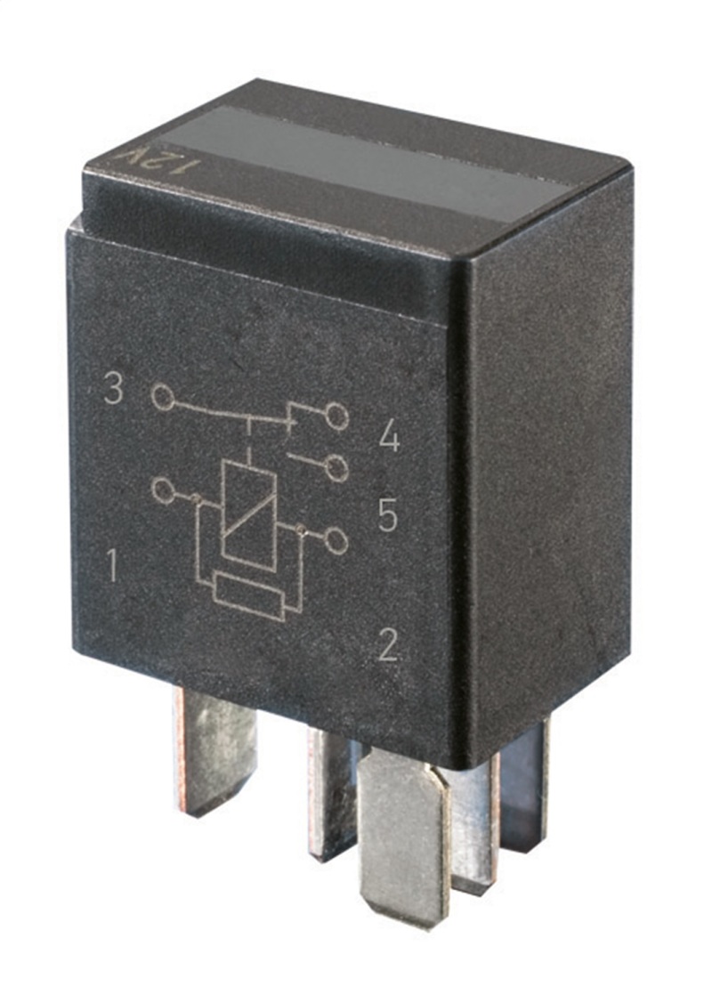 Hella Relay Micro Iso 5 Pole 12V Spst Res - 965453041