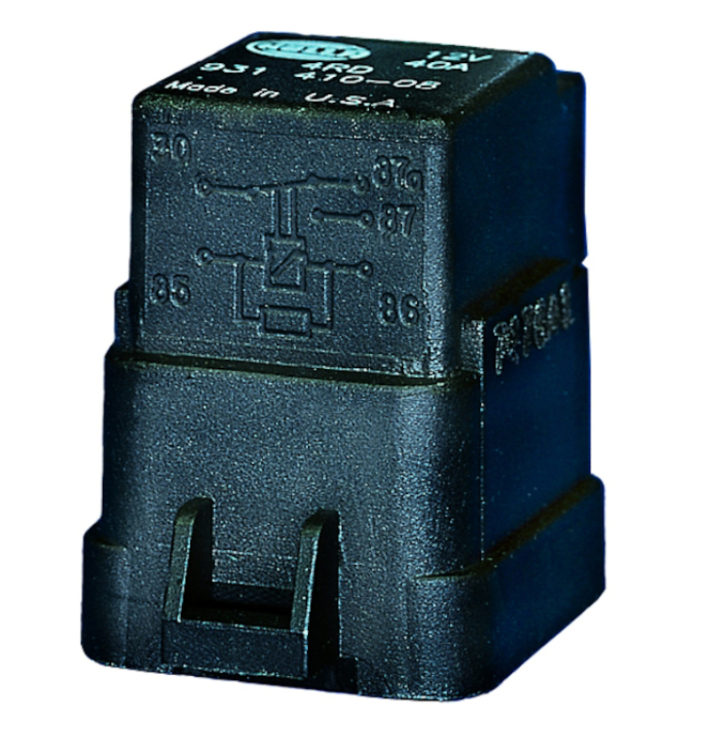 Hella Relay 12V 20/40A Spdt Res Wthr - H41410051