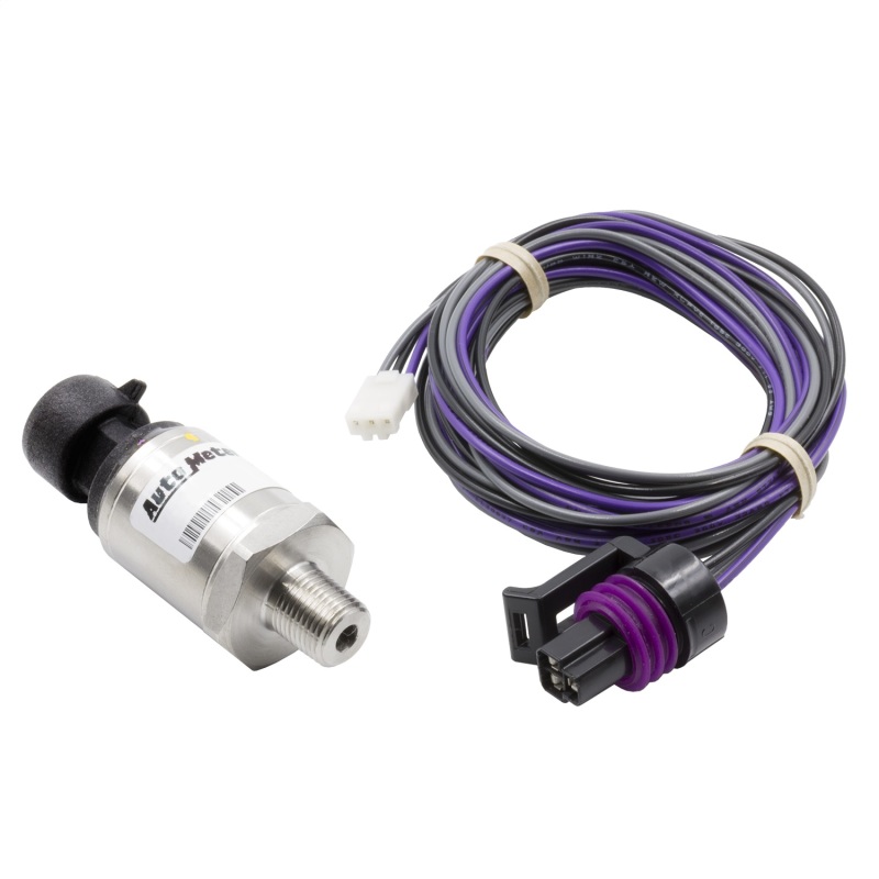 Autometer Airdrive 0-100 PSI Fluid Pressure Sensor Kit 1/8in. NPT Male Sensor Kit - 6052