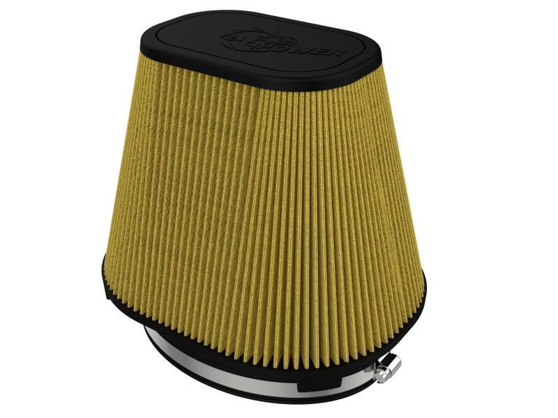 aFe MagnumFLOW Air Filters IAF PG7 A/F (5-1/2x7-1/2)in F x (9x7)in B x (5-3/4x3-3/4)in T x 7-1/2in H - 72-90112