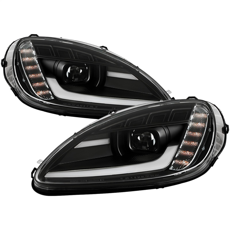 Spyder Signature Series 05-13 Chevrolet Corvette C6 Projector Headlights - 5087935