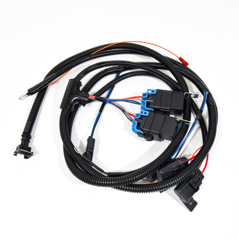 VMP Performance 15+ Coyote 5.0L Heat Exchanger Fan/Pump Harness - Dual Relay - VMP-ENC006