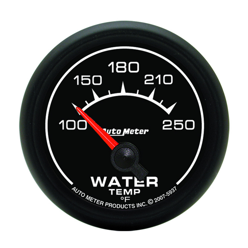 Autometer ES 2-1/16in 100-250 Deg F Water Temperature Gauge - Electric - 5937