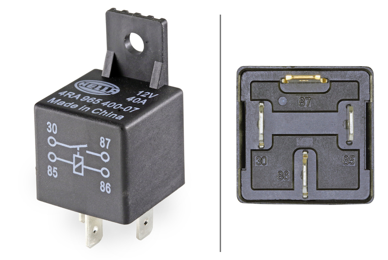 Hella Mini ISO Relay 12V - 965400071