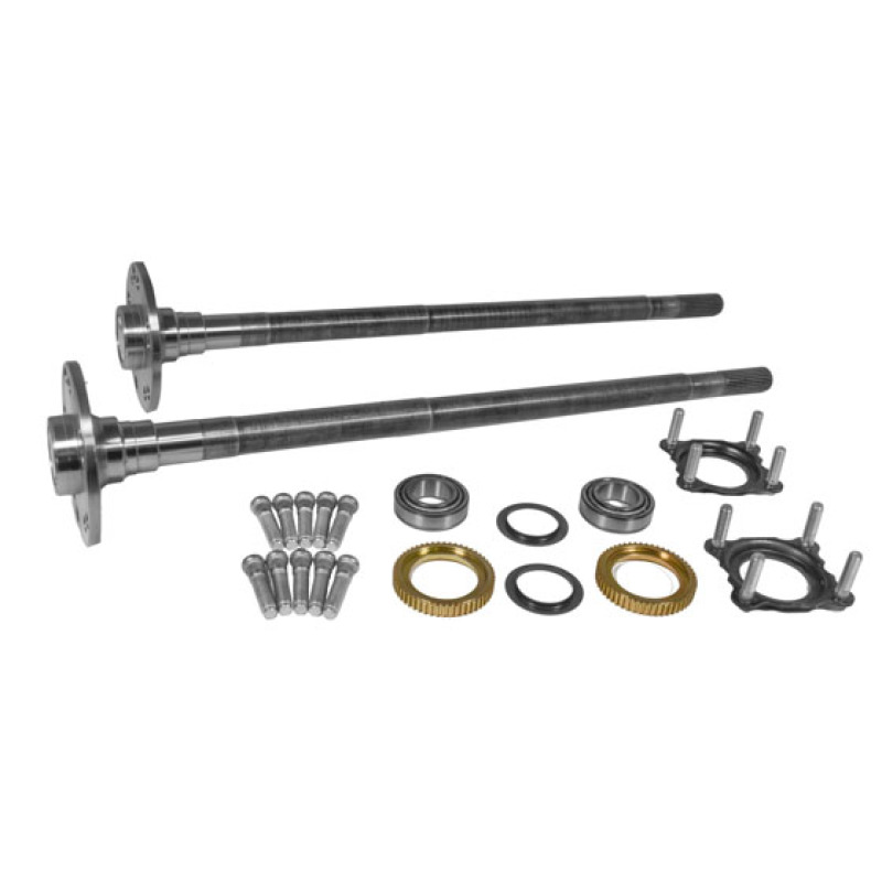 Yukon Chromoly Rear Axle Kit Dana 35 Jeep JL Non-Rubicon 29 Spline 2 Sides - YA WAK-003