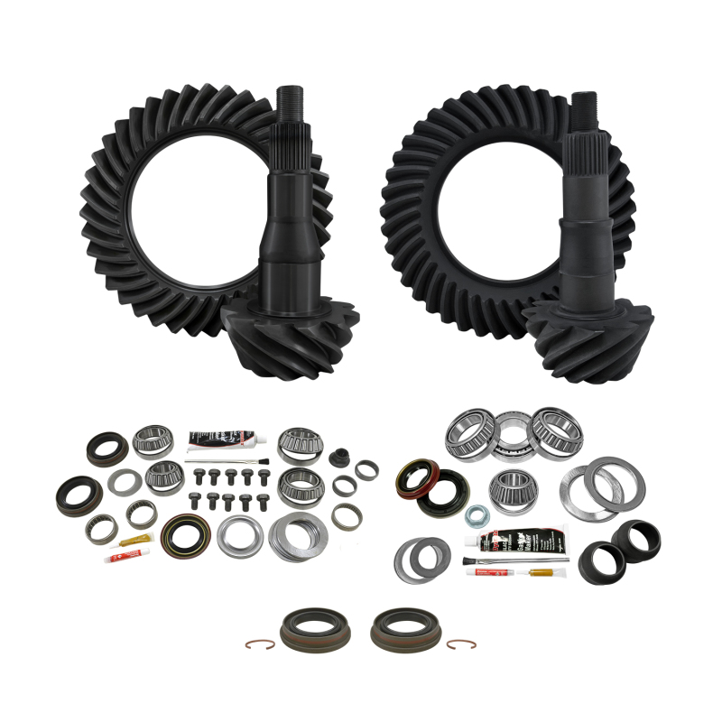 Yukon Gear & Install Kit Package for 00-10 Ford F150 9.75in Front & Rear 3.73 Ratio - YGK101