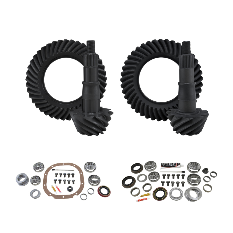 Yukon Gear & Install Kit Package for 00-08 Ford F150 8.8in Front & Rear 3.73 Ratio - YGK111