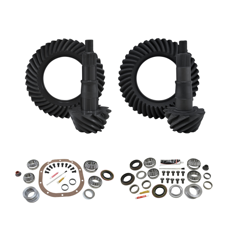 Yukon Gear & Install Kit Package for 09-14 Ford F150 8.8in Front & Rear 4.11 Ratio - YGK117