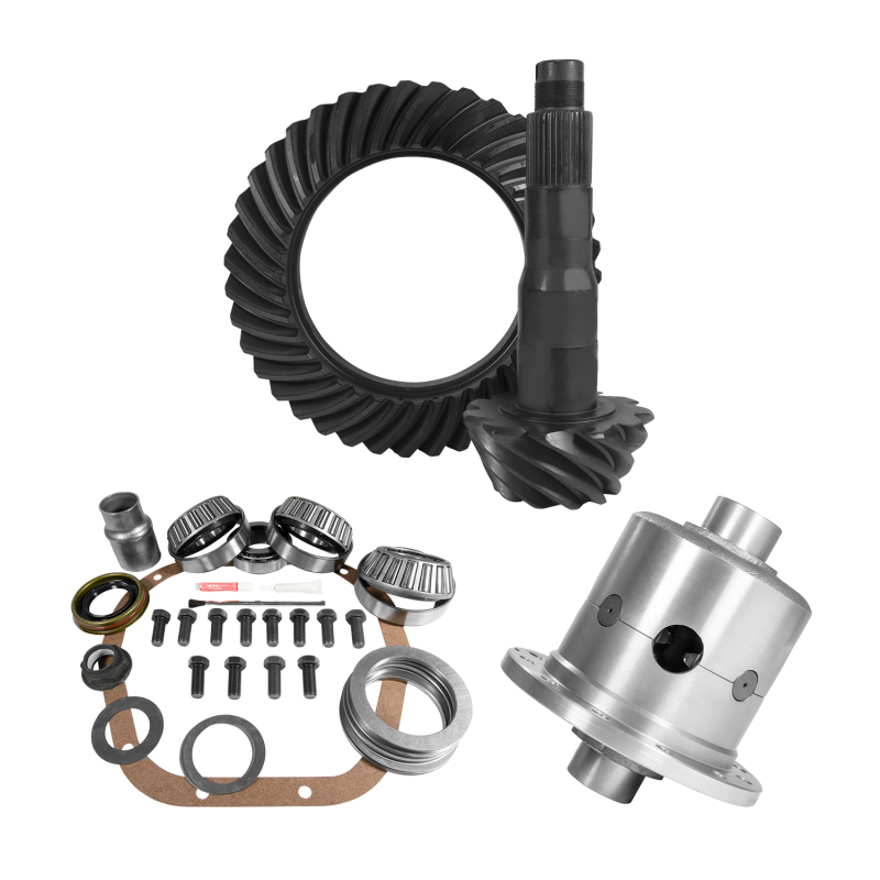 Yukon 10.5in Ford 4.11 Rear Ring & Pinion Install Kit 35 Spline Positraction - YGK2153