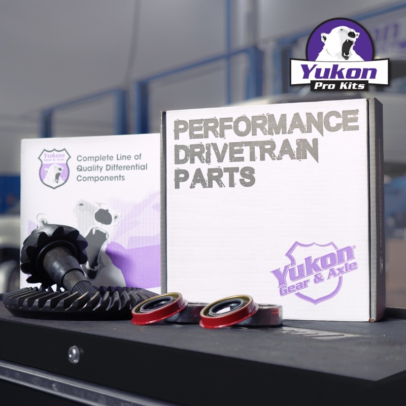 Yukon 8.25in CHY 3.91 Rear Ring & Pinion Install Kit 1.618in ID Axle Bearings and Seals - YGK2188