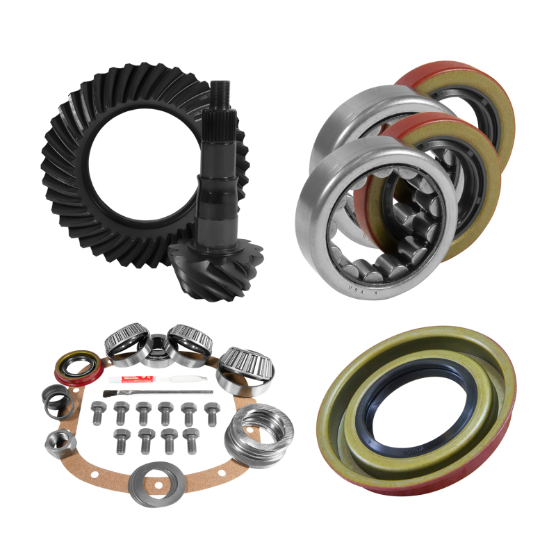 Yukon 7.5in/7.625in GM 3.42 Rear Ring & Pinion Install Kit 2.25in OD Axle Bearings - YGK2237