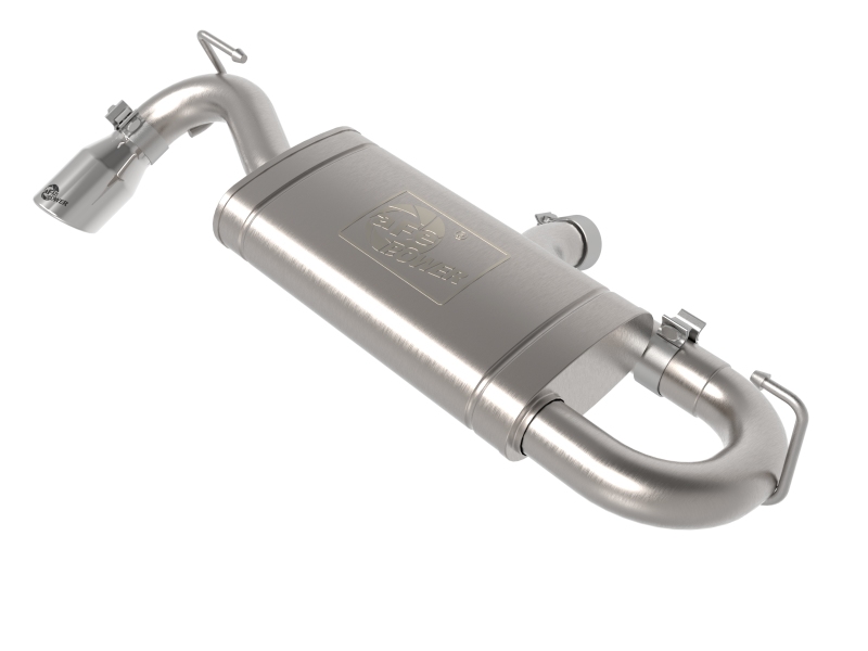 aFe Ford Bronco Sport 21-22 L3-1.5L (t)/L4-2.0L (t) Vulcan Axle-Back Exhaust System- Polished Tips - 49-33141-P