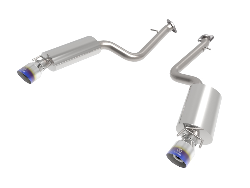 aFe Lexus IS350 14-22 V6-3.5L Takeda Axle-Back Exhaust System- Blue Tip - 49-36060-L