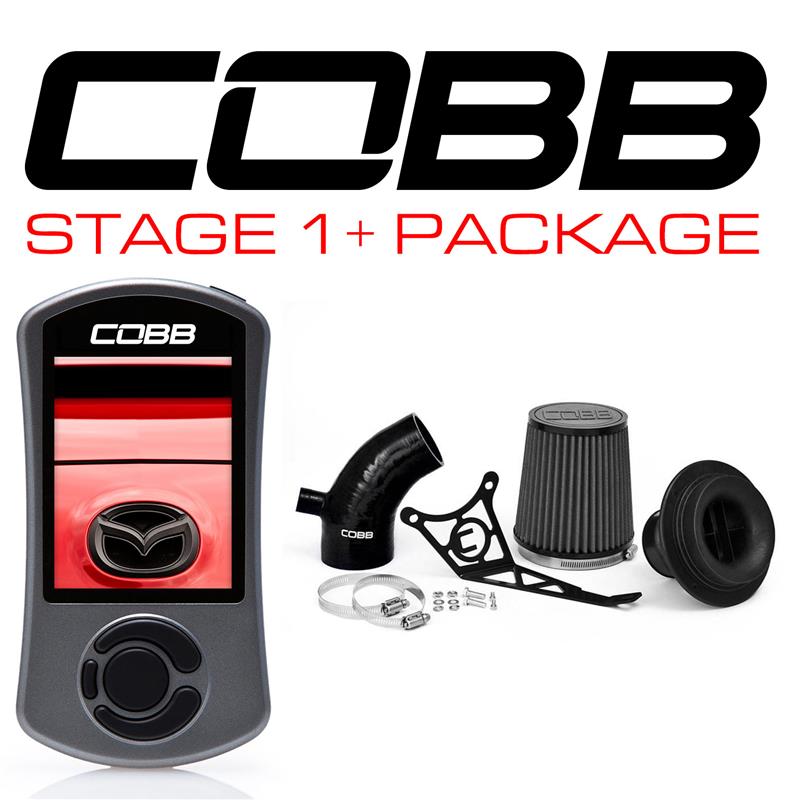 Cobb 06-07 Mazdaspeed6 Stage 1+ Power Package - Black - MAZ000011P-BK
