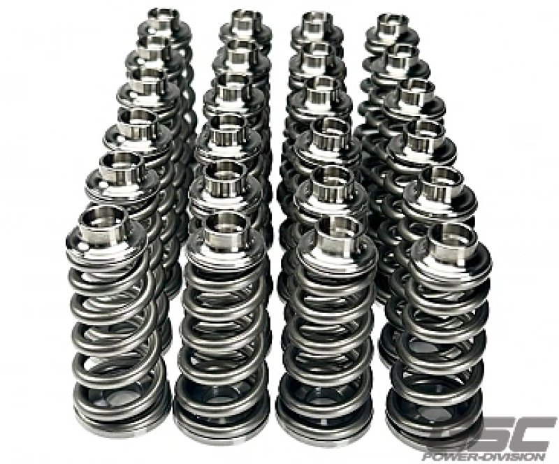 GSC P-D Porsche GT3/GT3 (991) Single Conical Valve Spring Ti Retainer Steel Spring Seat Kit - 5092