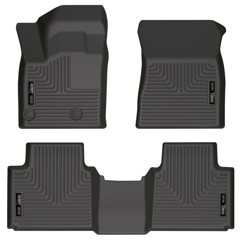 Husky Liners 2022 Mitsubishi Outlander WeatherBeater Front & 2nd Seat Floor Liner - Blk - 95191