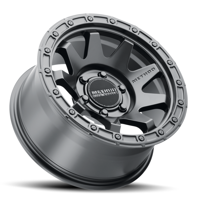 Method MR317 17x9 -12mm Offset 5x5 71.50mm CB Matte Black Wheel - MR31779050512N