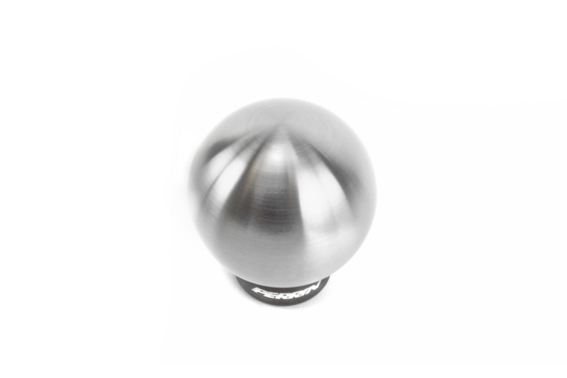 Perrin 13-20 & 2022 BRZ / 2022 Toyota GR86 Automatic Brushed Ball 2.0in SS Shift Knob - PSP-INR-134-3