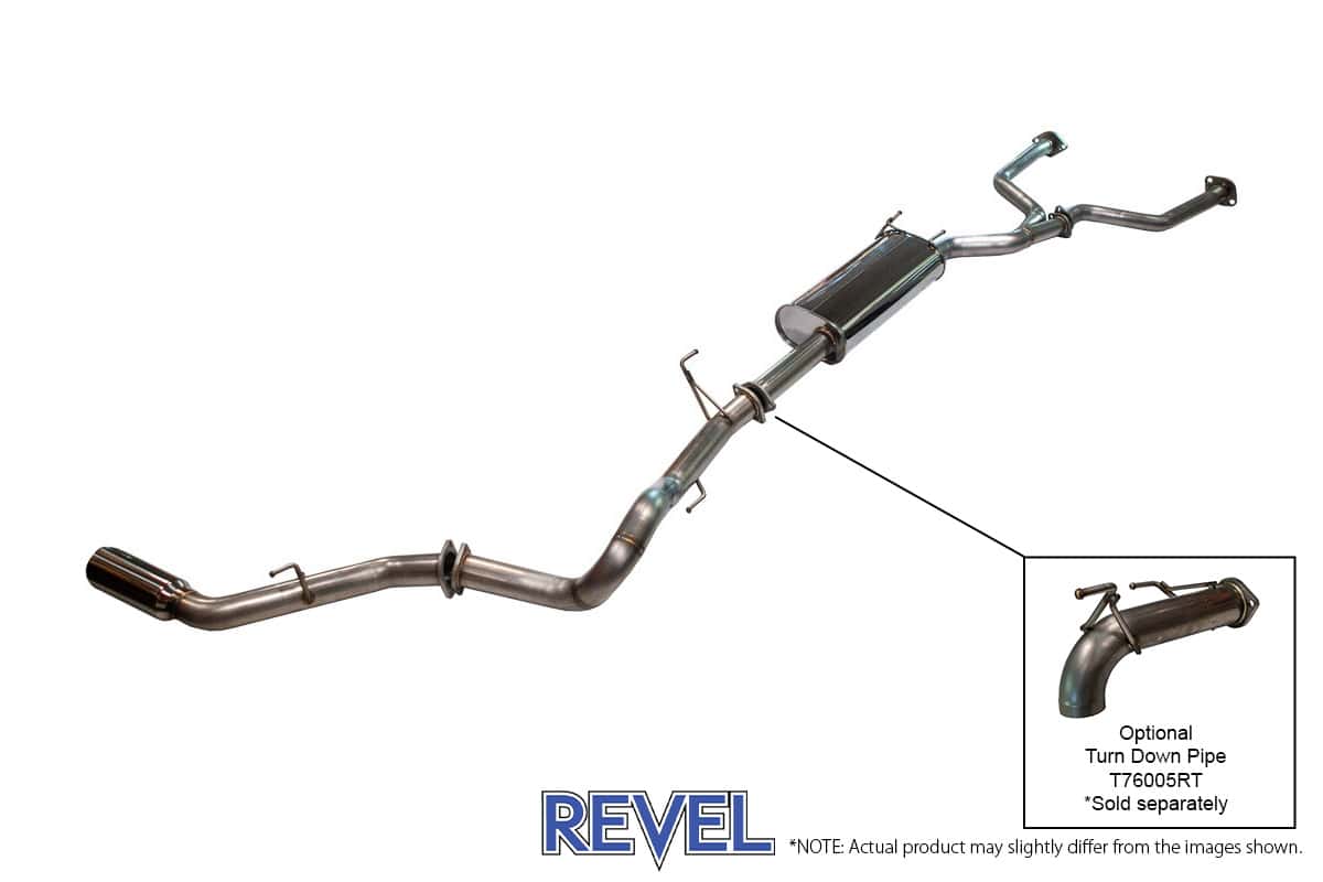 Revel 2022 Toyota Tundra CrewMax - 5.5ft Bed Medallion Trail Hart Cat-Back Exhaust - T76005R