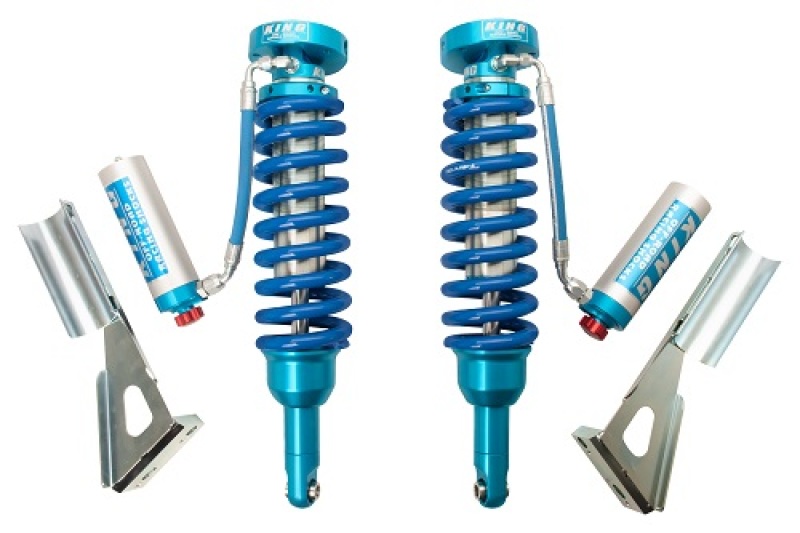 King Shocks 03-09 Lexus GX470 Front 2.5 Dia Remote Res 700lb Spring Rate Coilover w/Adj (Pair) - 25001-124A-EXT-700