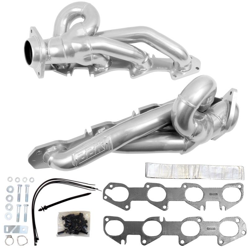 BBK 19-23 Dodge Ram 1500 5.7L (Ex. MegaCab) Shorty Tuned Exhaust Headers - 1-3/4in Silver Ceramic - 40150