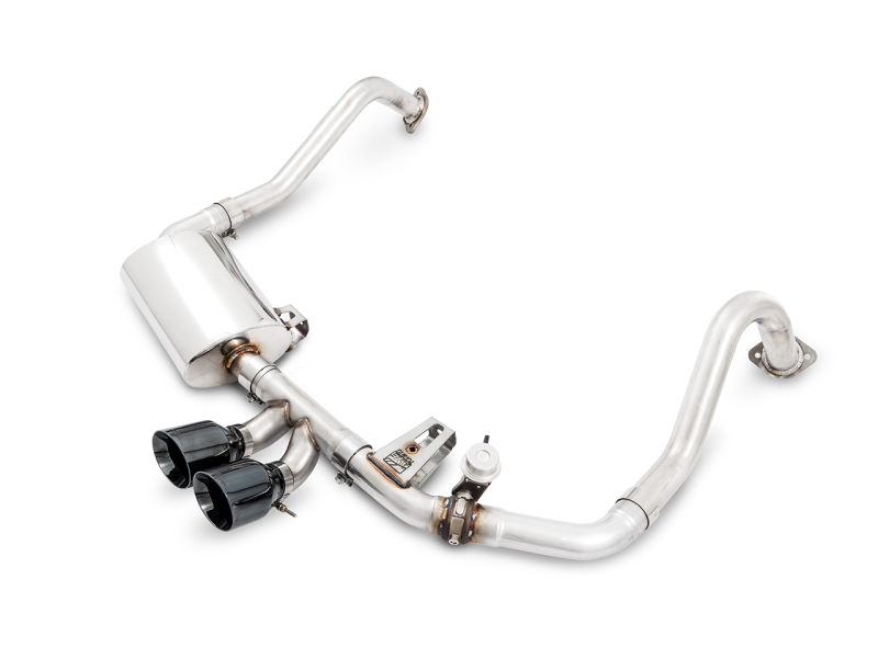 AWE Tuning Porsche 718 Boxster / Cayman SwitchPath Exhaust (PSE Only) - Diamond Black Tips - 3025-33020