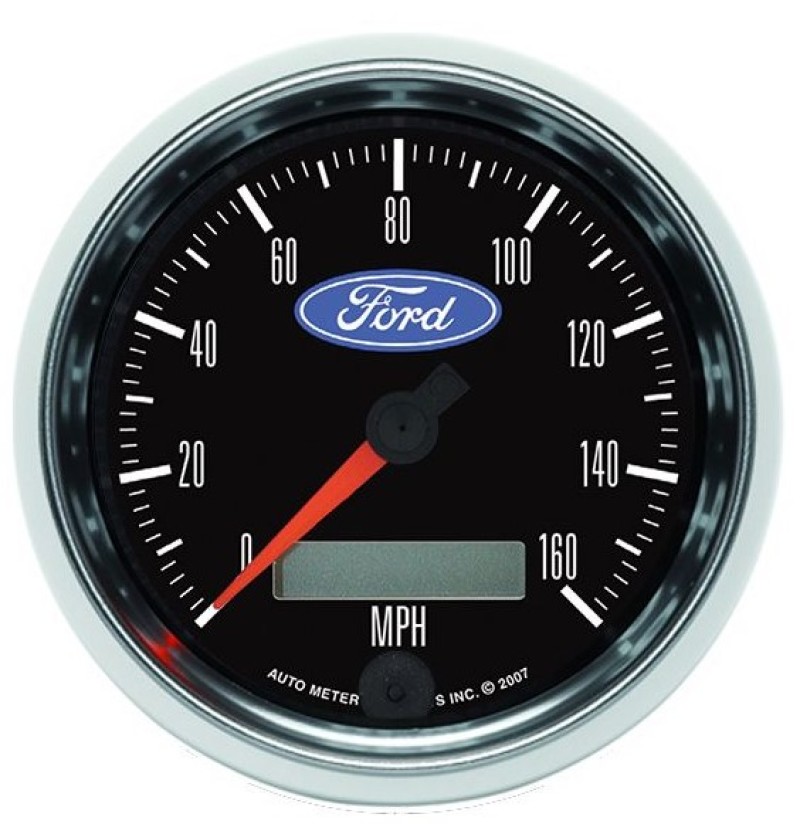 Autometer Ford 3-3/8in. 160MPH Electric Programmable Speedometer Gauge - 880824