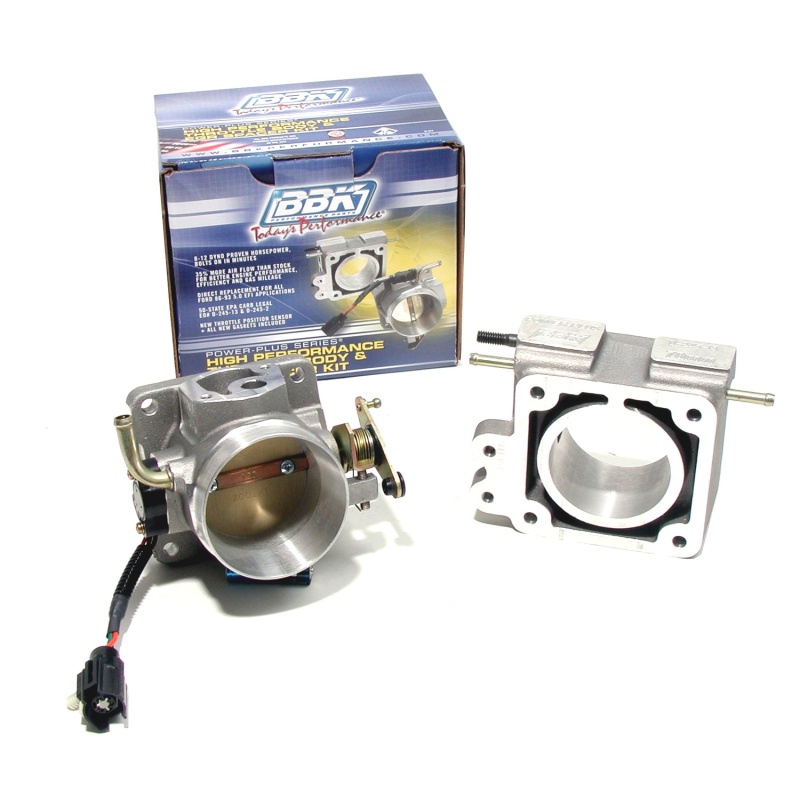 BBK 86-93 Mustang 5.0 70mm Throttle Body BBK Power Plus Series And EGR Spacer Kit - 1500