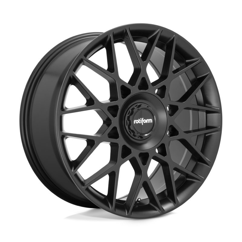 Rotiform R165 BLQ-C Wheel 19x8.5 5x108/5x114.3 35 Offset - Matte Black - R165198502+35A