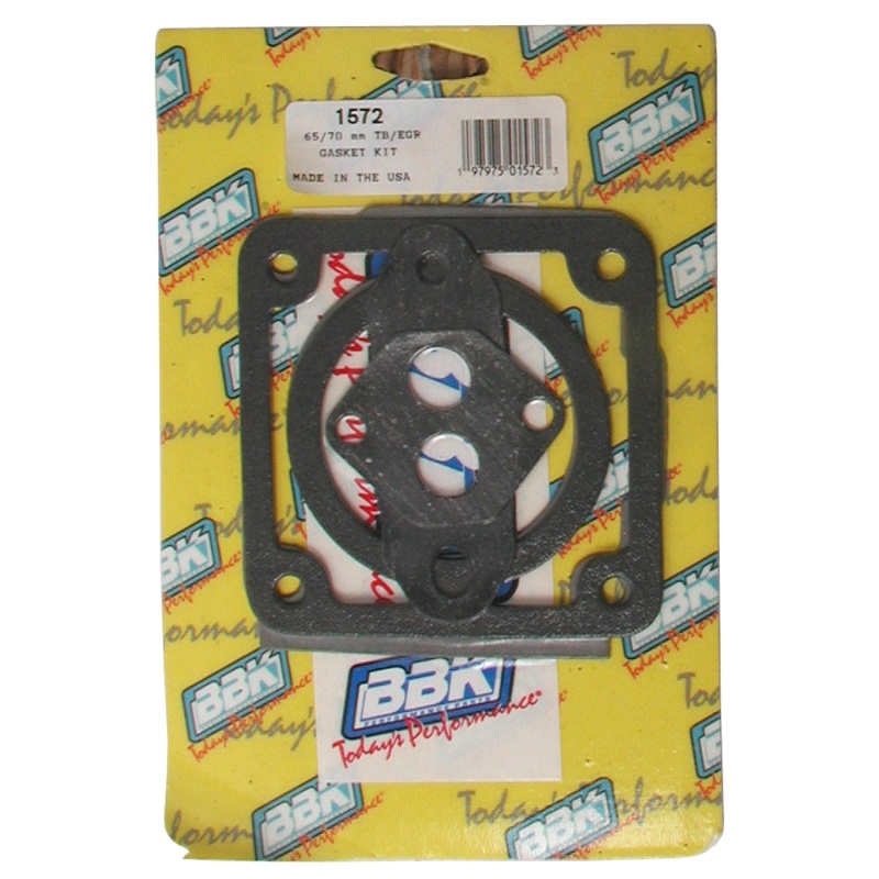 BBK 86-93 Mustang 5.0 65 70mm Throttle Body Gasket Kit - 1572