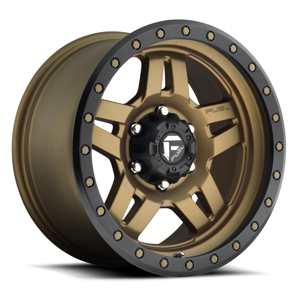 Fuel Off Road Model D583 ANZA Matte Bronze w/ Black Ring 17X8.50