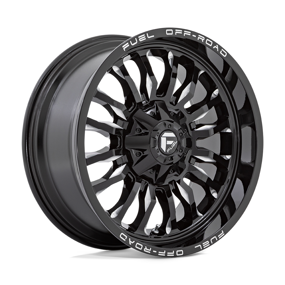 Fuel Off Road Model D795 ARC Gloss Black Milled 20X10