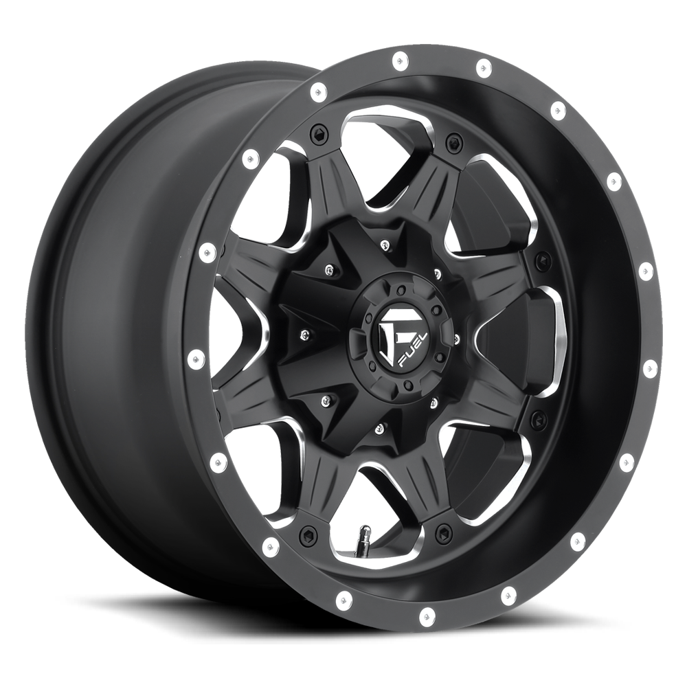 Fuel Off Road Model D534 BOOST Matte Black & Milled 20X9