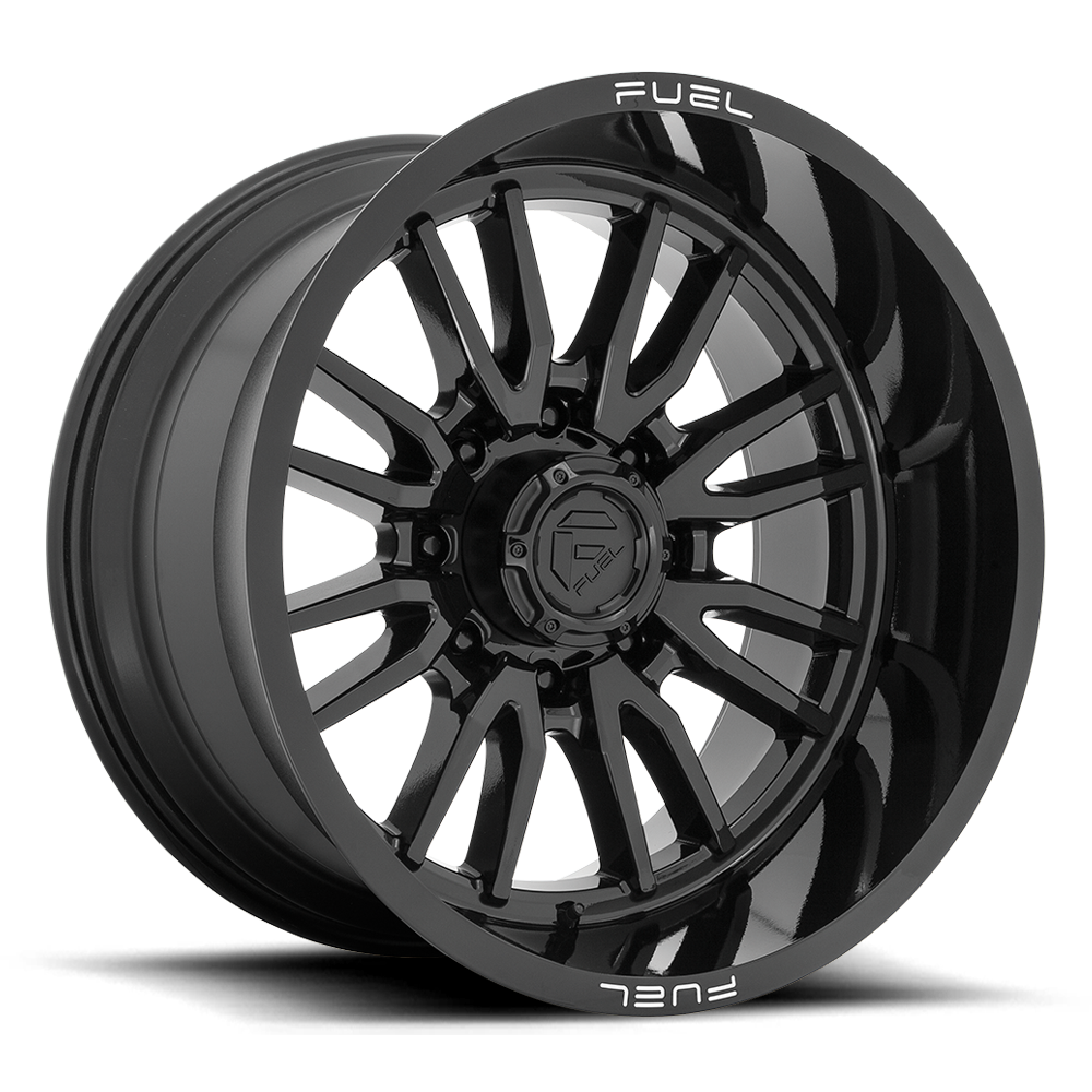 Fuel Off Road Model D760 CLASH 8 Gloss Black 22X12